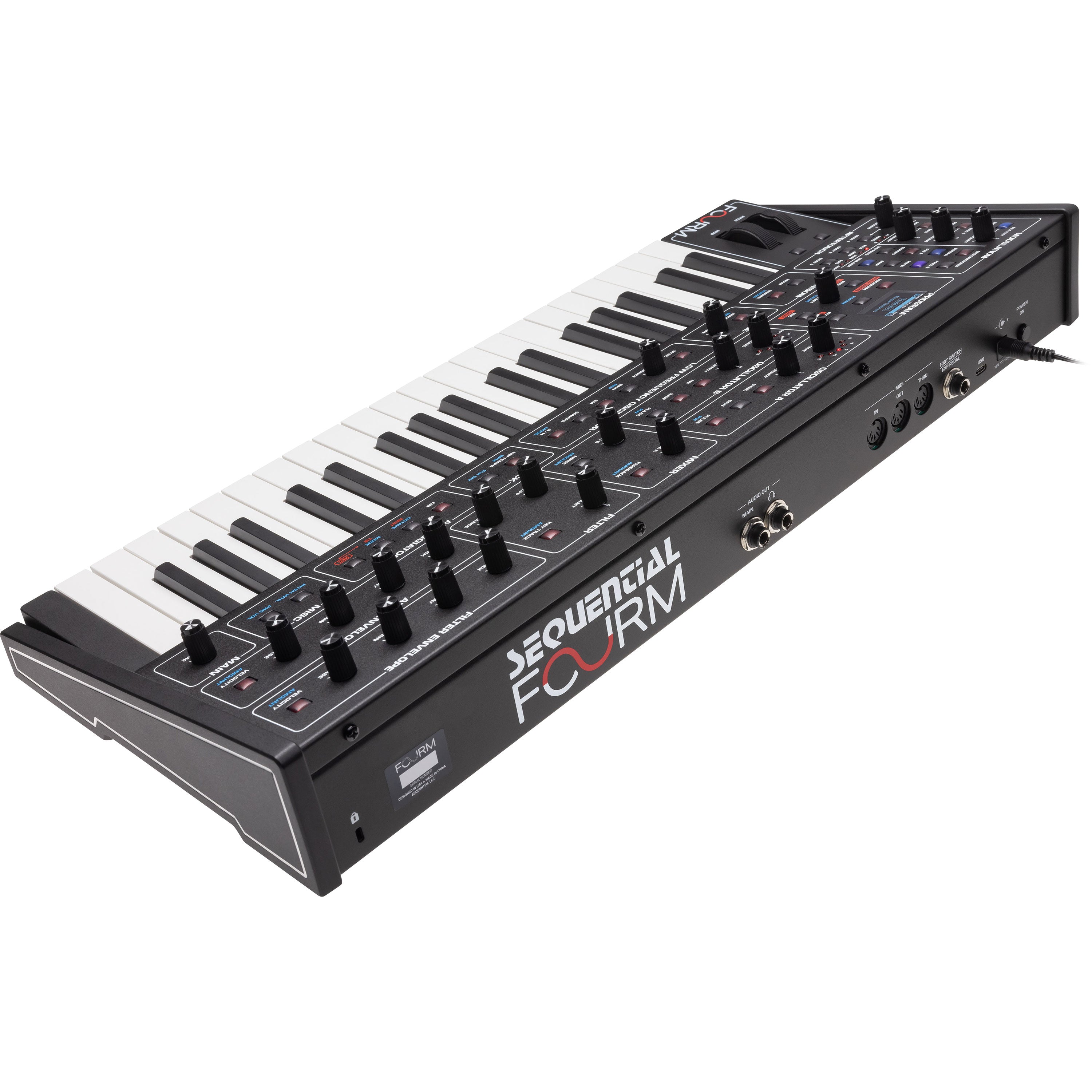 Sequential Fourm 4-Voice Polyphonic Analog Synthesizer
