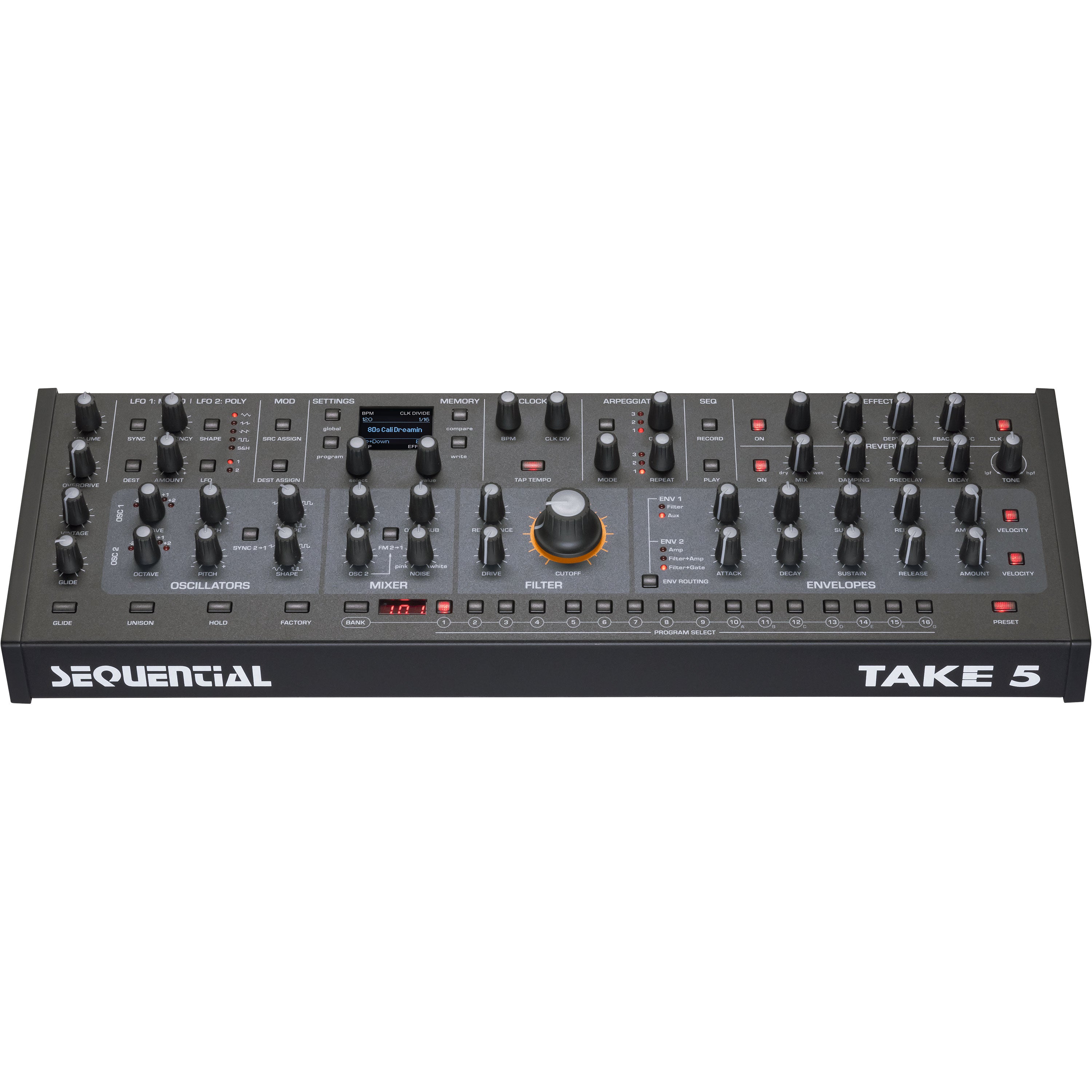 Sequential Take-5 Desktop Module 5-Voice Polyphonic Synthesizer