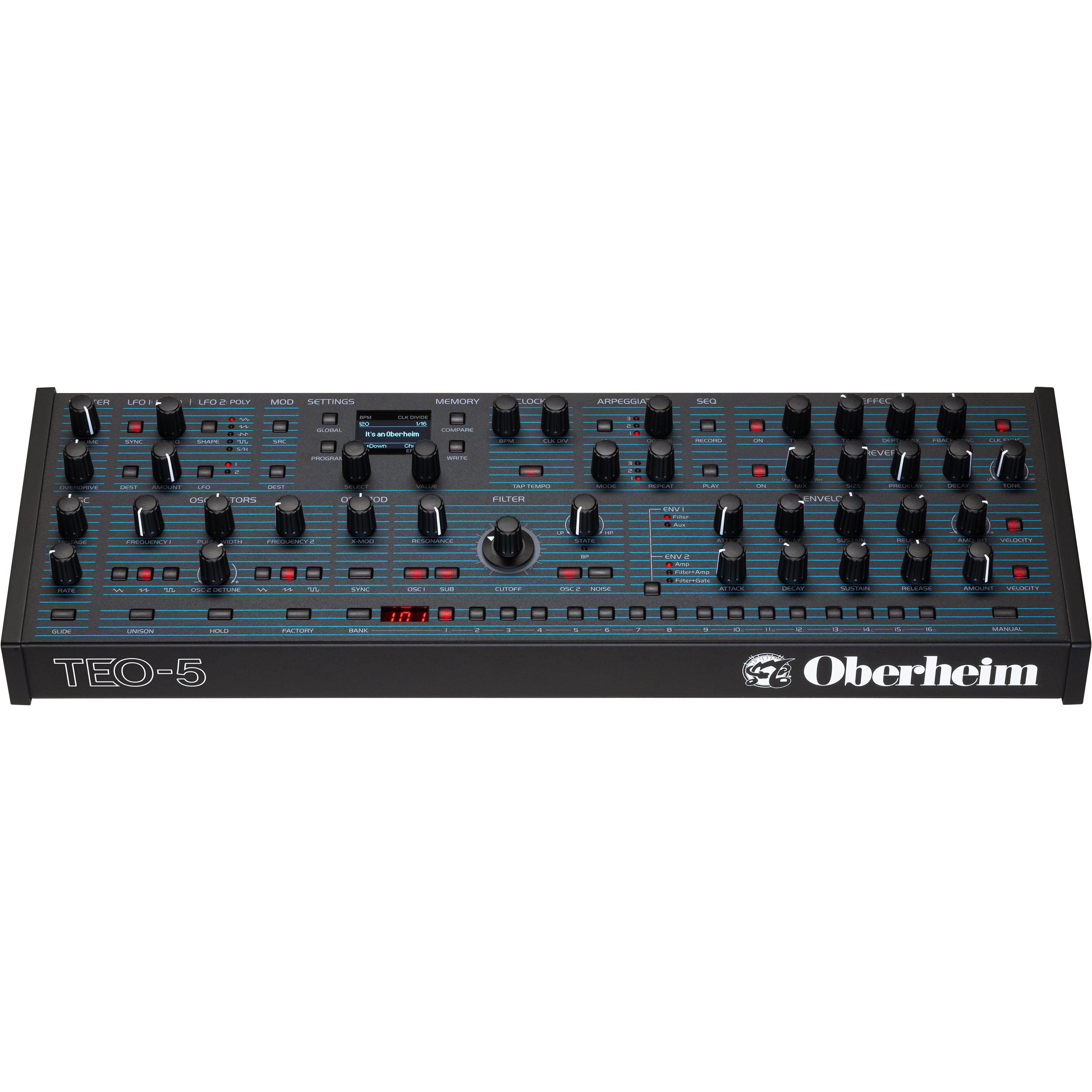 国内正規品 oberheim teo-5 module Oberheim TEO-5 Desktop Module 5-Voice Polyphonic Synthesizer