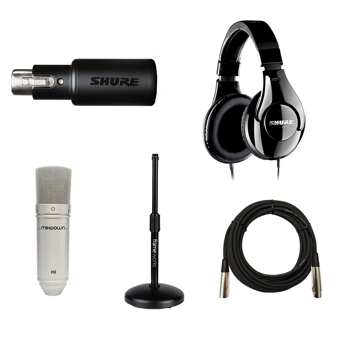 Shure MVX2U Digital Audio Interface STUDIO KIT