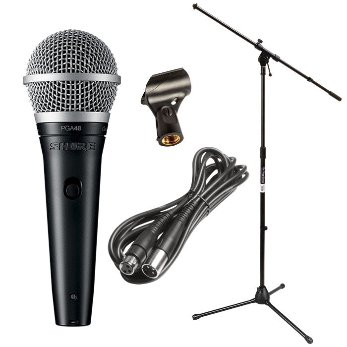 Shure PGA48 Cardioid Dynamic Vocal Microphone with XLR Cable