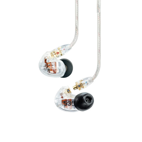 Shure SE535 Sound Isolating Earphones - Clear