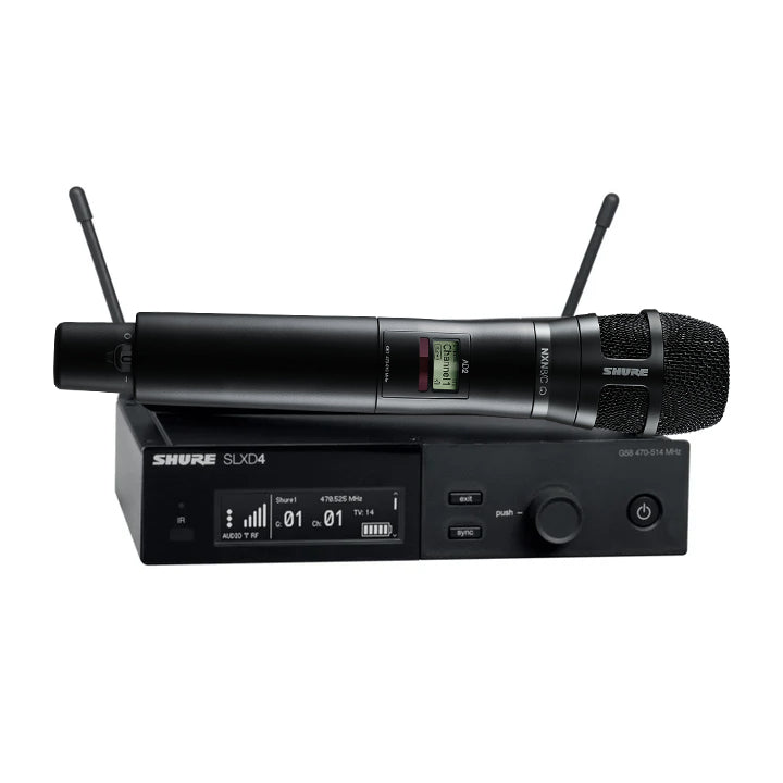 Shure SLX-D Wireless System with Nexadyne 8/C Handheld Transmitter