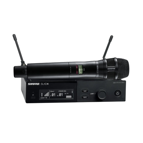 Shure SLX-D Wireless System with Nexadyne 8/S Handheld Transmitter