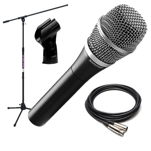 shure sm86 condenser vocal microphone performer pak