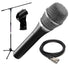shure sm86 condenser vocal microphone performer pak