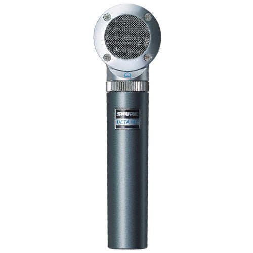 shure beta 181/c ultra-compact condenser instrument microphone