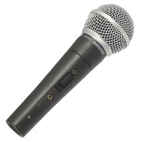 shure sm58s dynamic vocal microphone with on/off switch