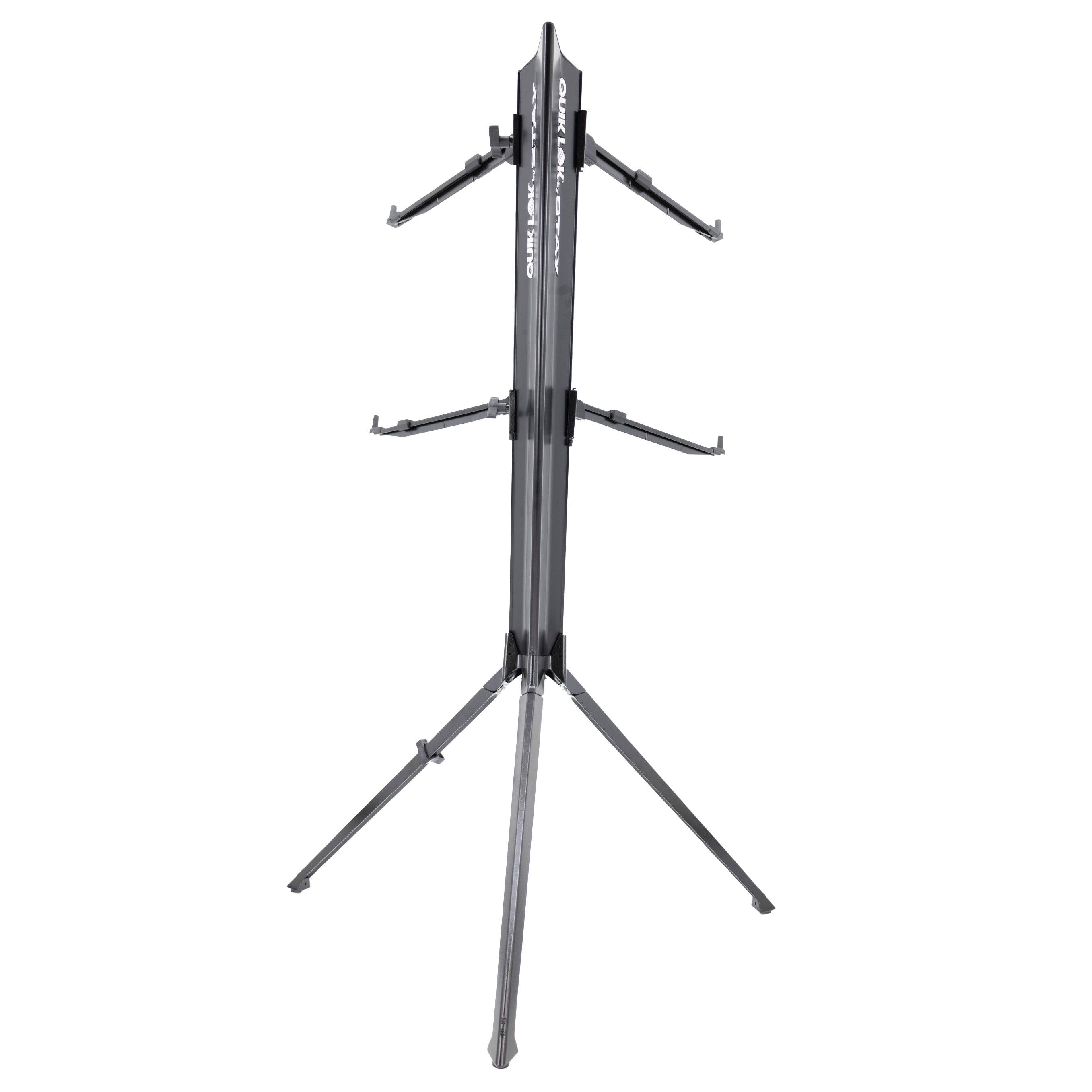 Stay Music Intruder/02 2-Tier Keyboard Stand - Black, View 2