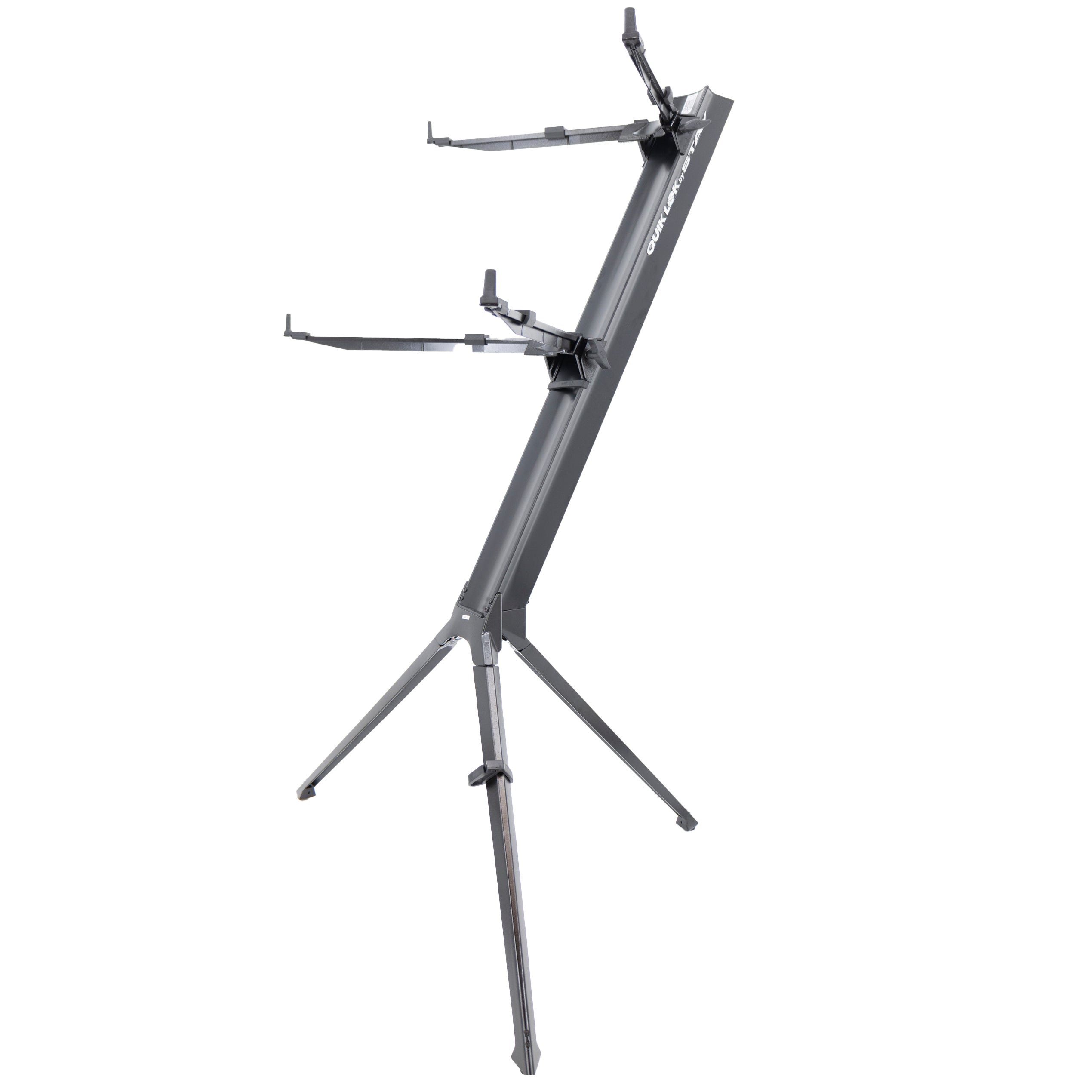 Stay Music Intruder/02 2-Tier Keyboard Stand - Black, View 1