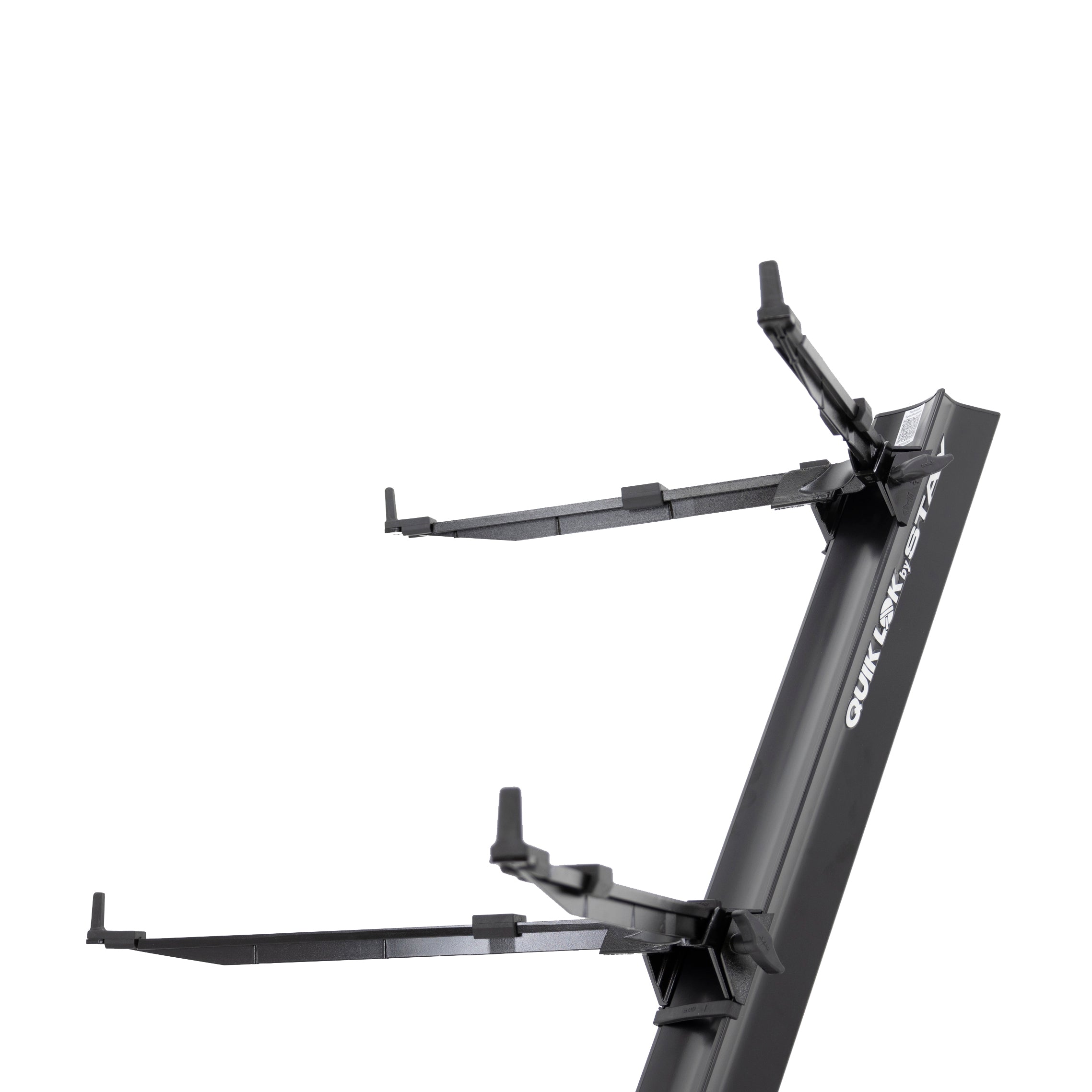 スキー Endo Stay Music Intruder/02 2-Tier Keyboard Stand - Black – Kraft Music