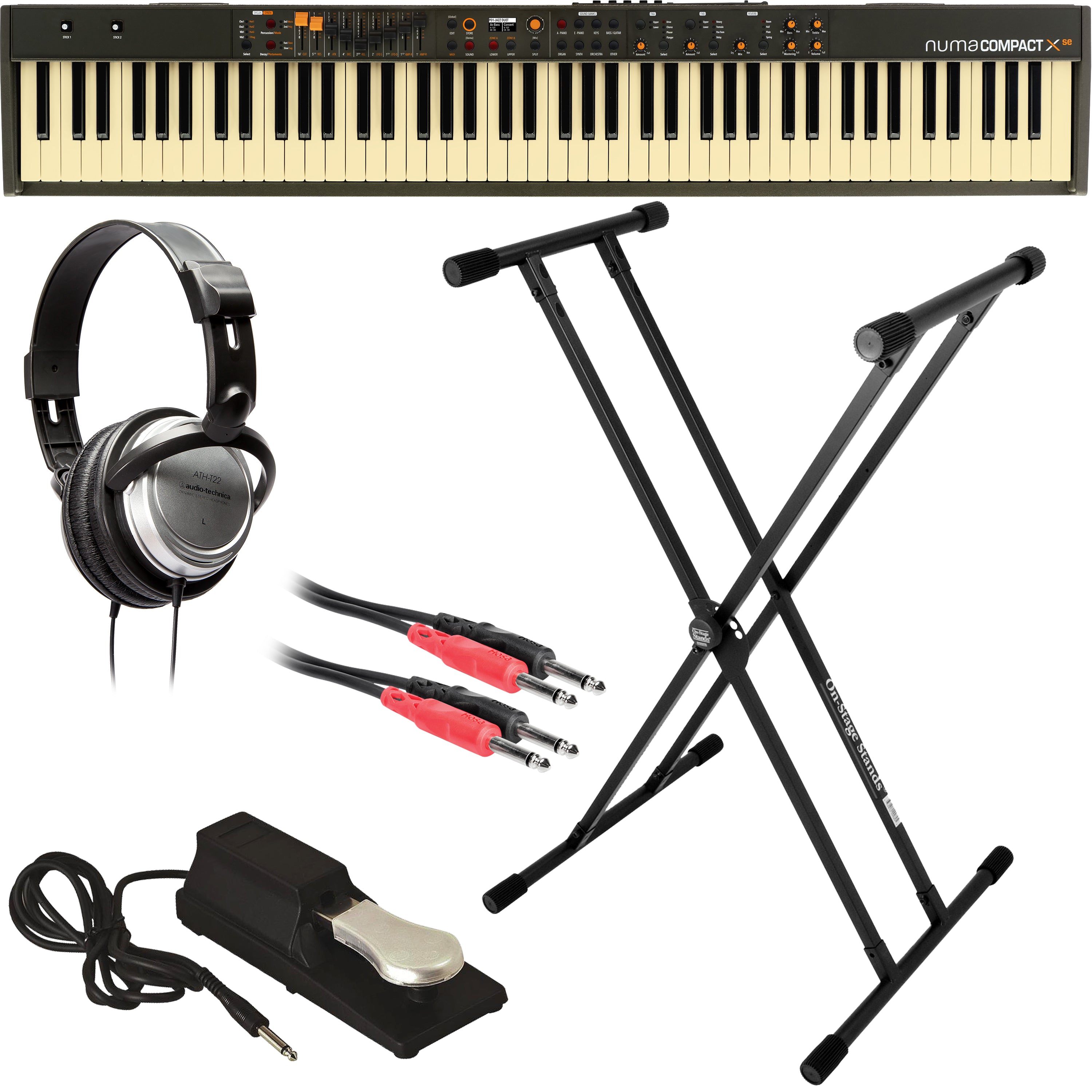 Numa Compact SE バンドルセット Studiologic Numa Compact X SE KEY ESSENTIALS BUNDLE – Kraft