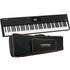 Collage showing components in Studiologic SL88 Mk2 MIDI Keyboard Controller CARRY BAG KIT