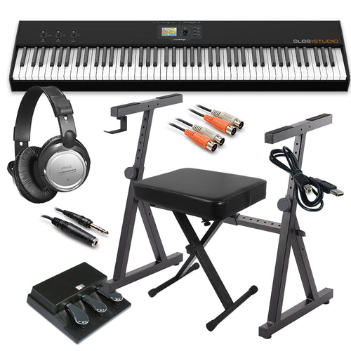 Studiologic SL88 Studio Keyboard Controller KEY ESSENTIALS BUNDLE