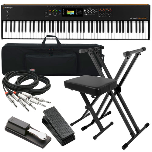 Studiologic Numa X Piano 88 Stage Piano STAGE ESSENTIALS BUNDLE