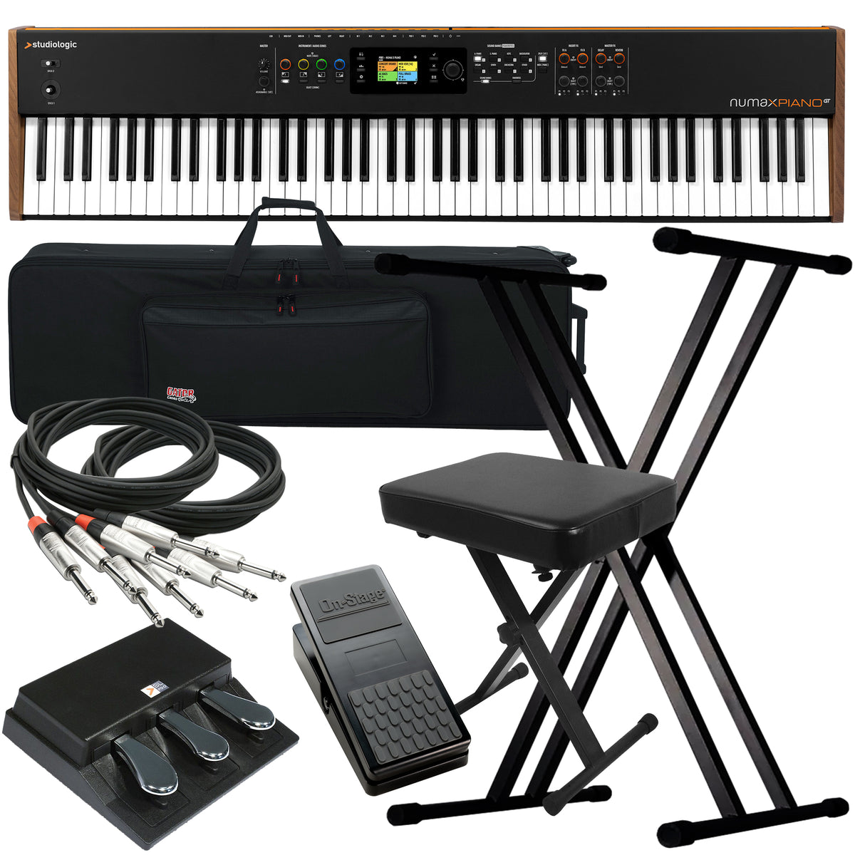 Studiologic Numa X Piano GT Stage Piano STAGE ESSENTIALS BUNDLE 