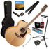 Takamine GJ72CE Jumbo Acoustic-Electric Guitar Flame Maple - Natural COMPLETE GUITAR BUNDLE