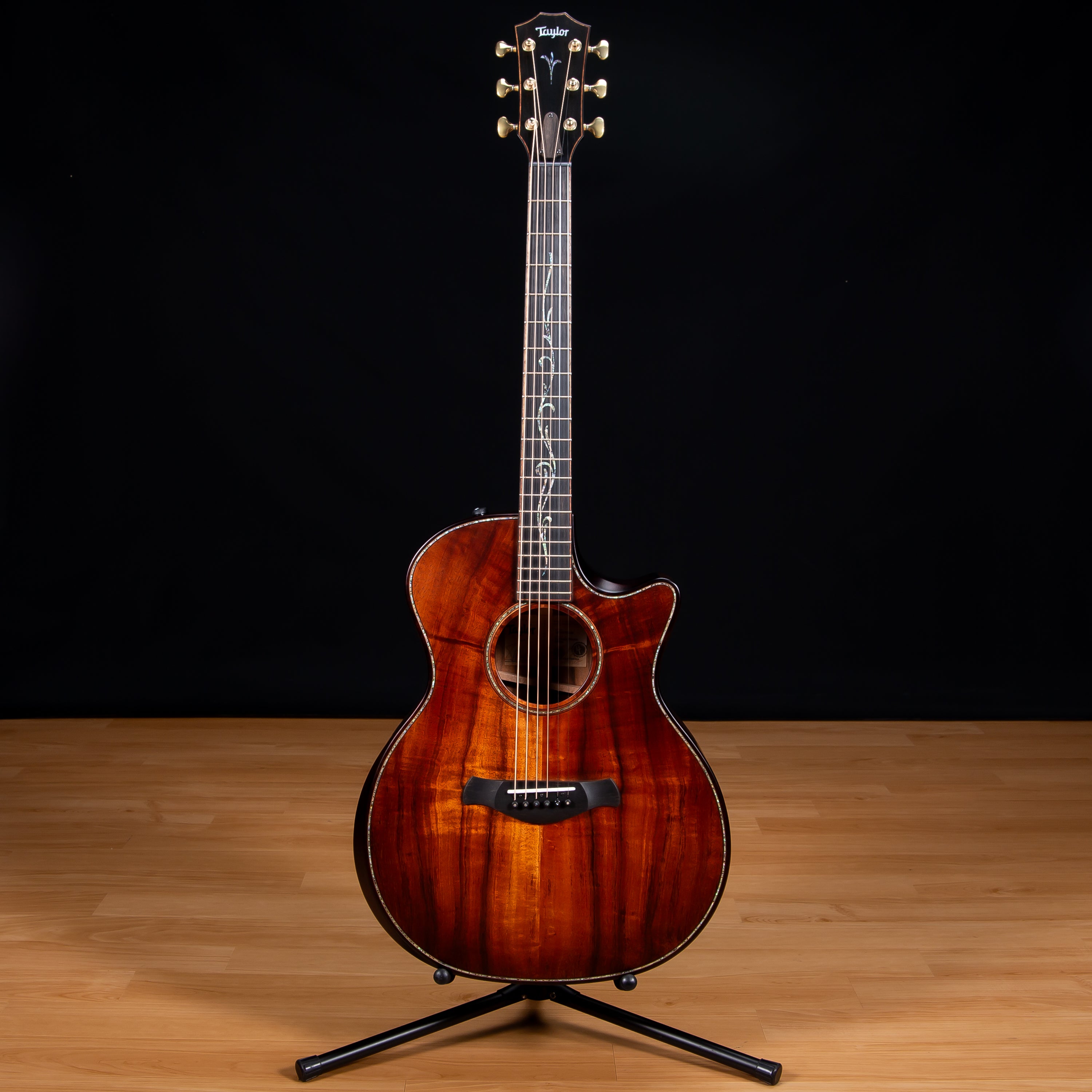 Taylor Builder's Edition K24CE Acoustic-Electric Guitar view 2