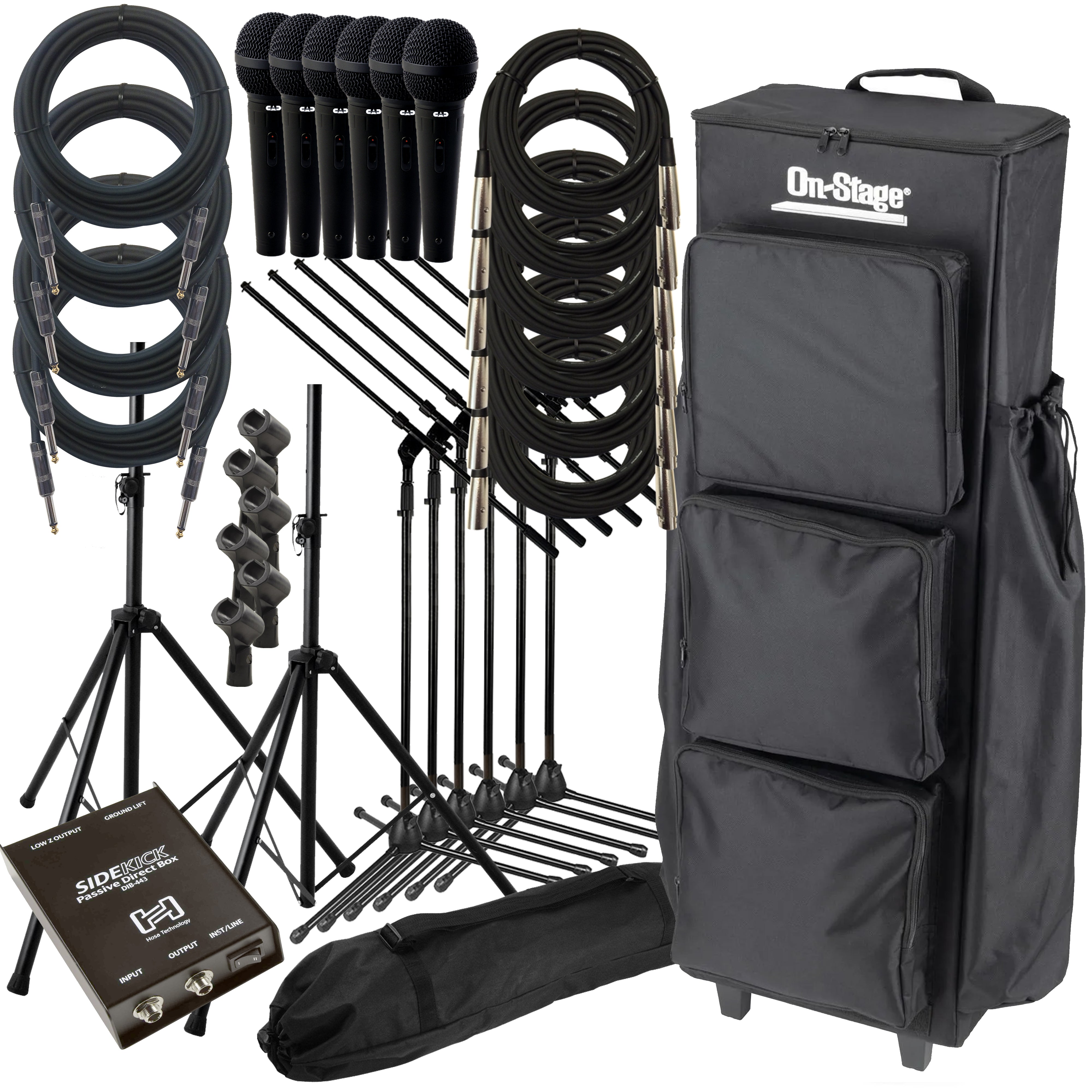 On-Stage GR9000 Gig Rider Gear Bag with Wheels STAGE RIG On-Stage GR9000 Gig Rider Gear Bag with Wheels STAGE RIG