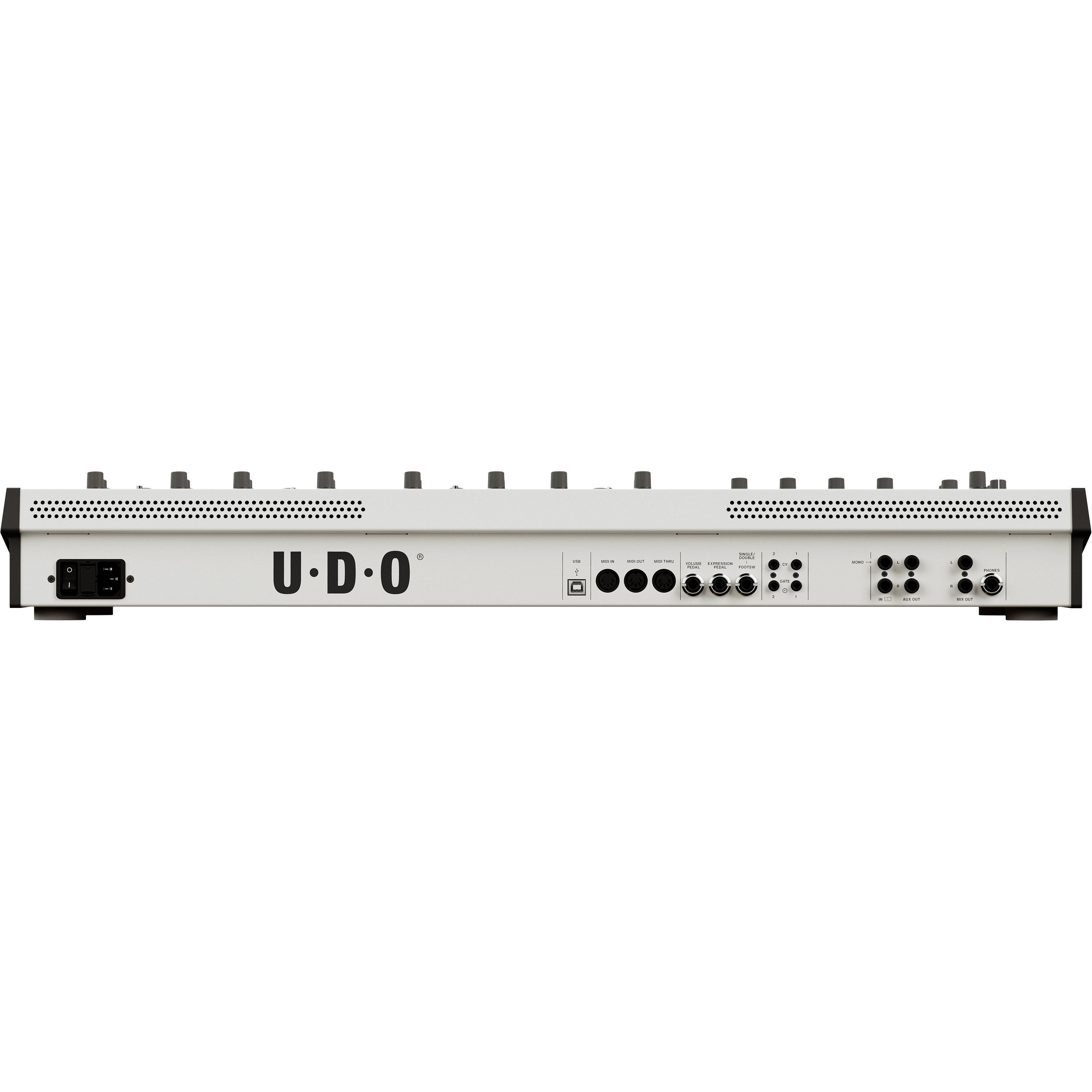 UDO Audio DMNO 8-Voice Polyphonic Keyboard Synthesizer - White