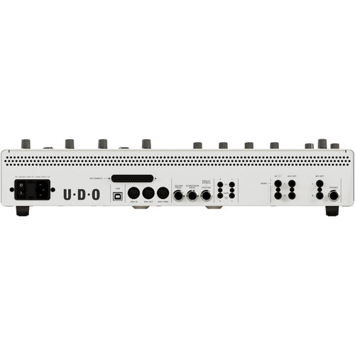 UDO Audio DMNO ON 8-Voice Polyphonic Desktop Synthesizer - White View 2