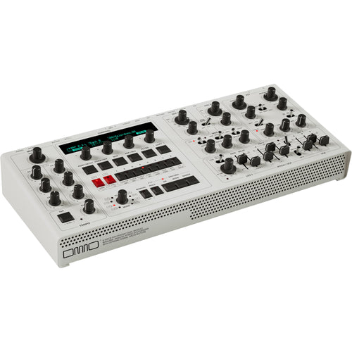 UDO Audio DMNO ON 8-Voice Polyphonic Desktop Synthesizer - White View 5