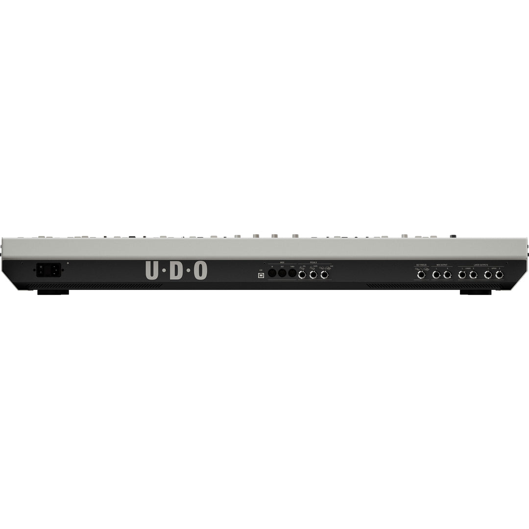 UDO Audio Super 8 16-Voice Bi-Timbral Keyboard Synthesizer - White ...