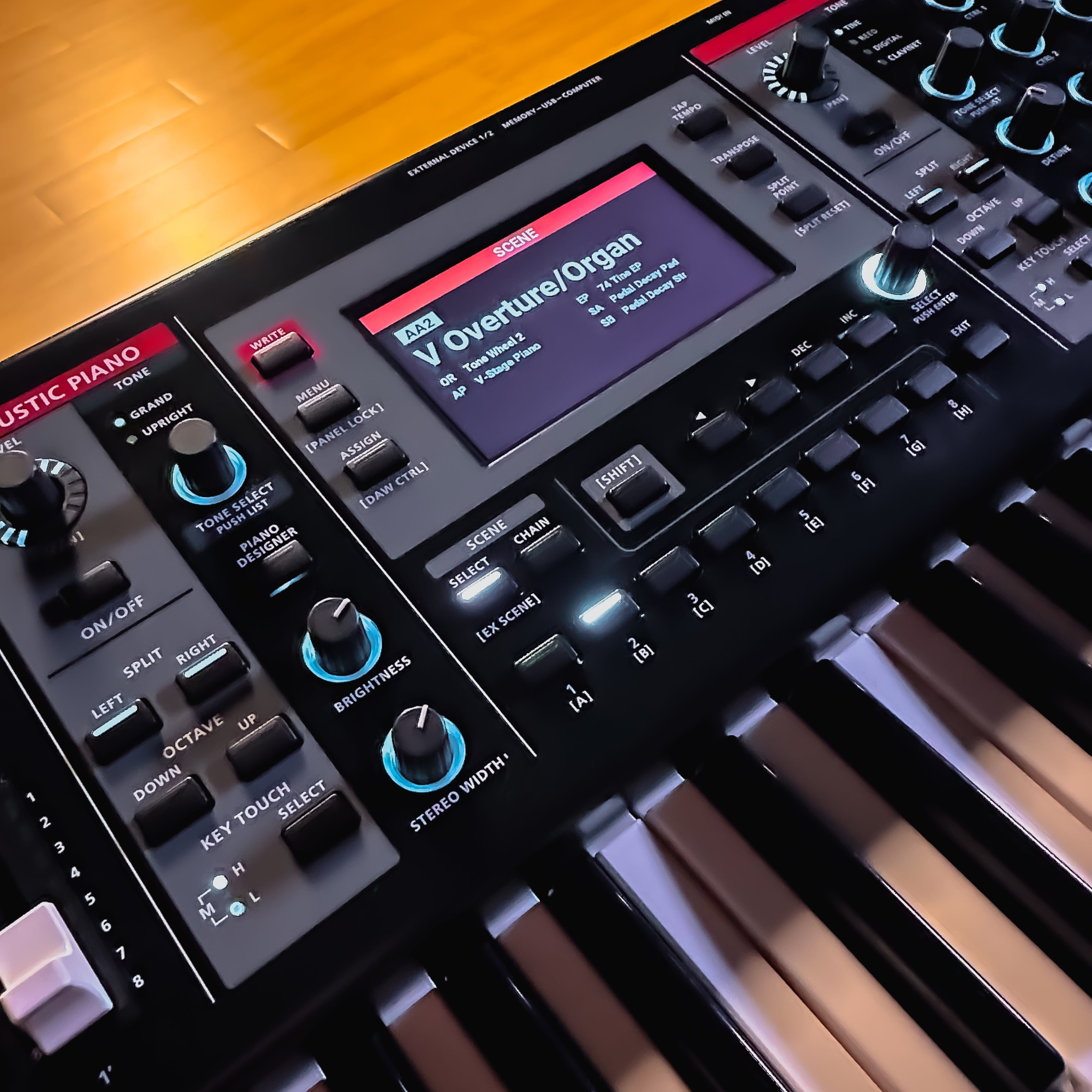 Roland V-Stage 88 Stage Piano, View 9