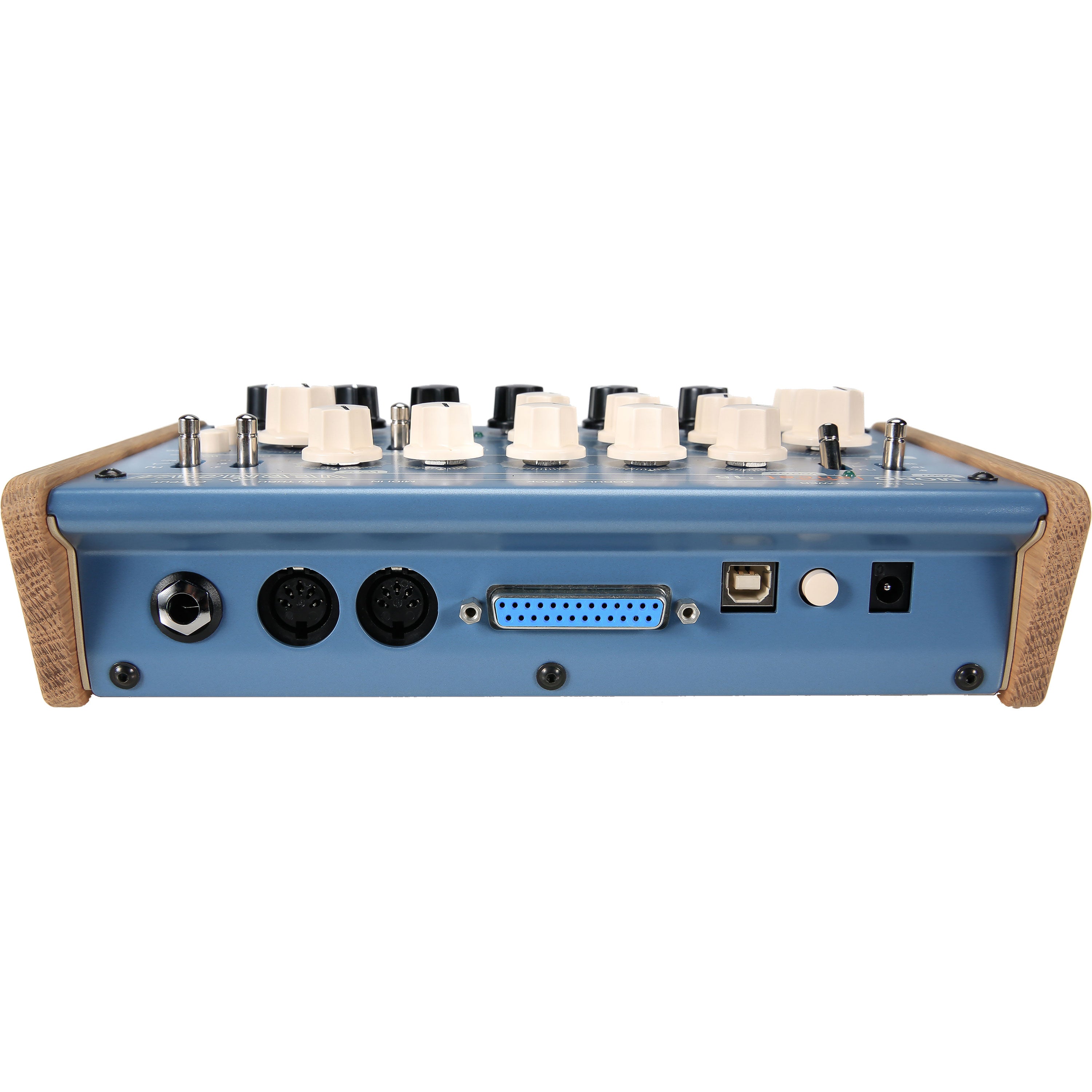 Vermona Mono Lancet '15 Monophonic Analog Desktop Synthesizer - Blue View 2