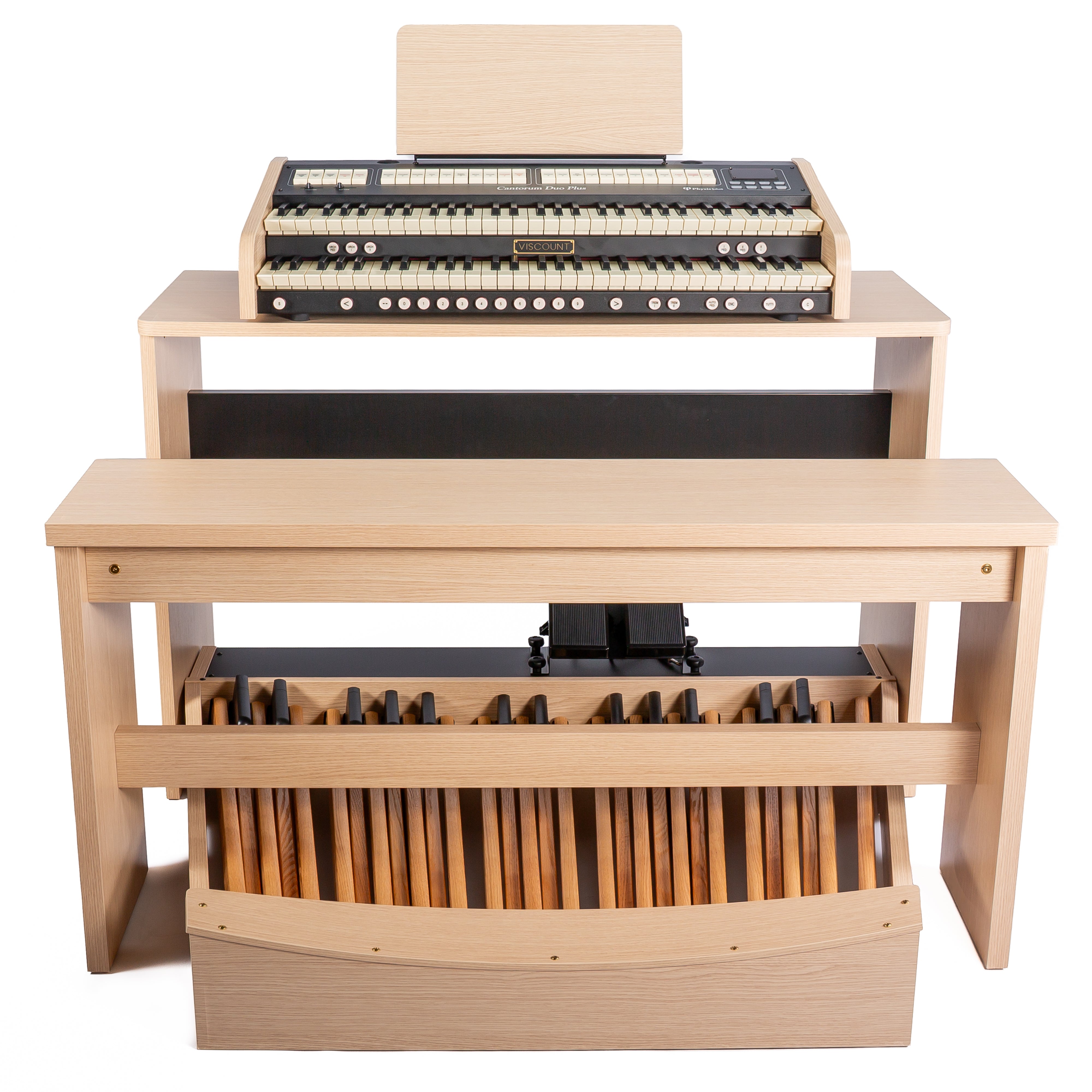 Viscount Cantorum Duo Plus Two Manual Portable Organ W/ STAND