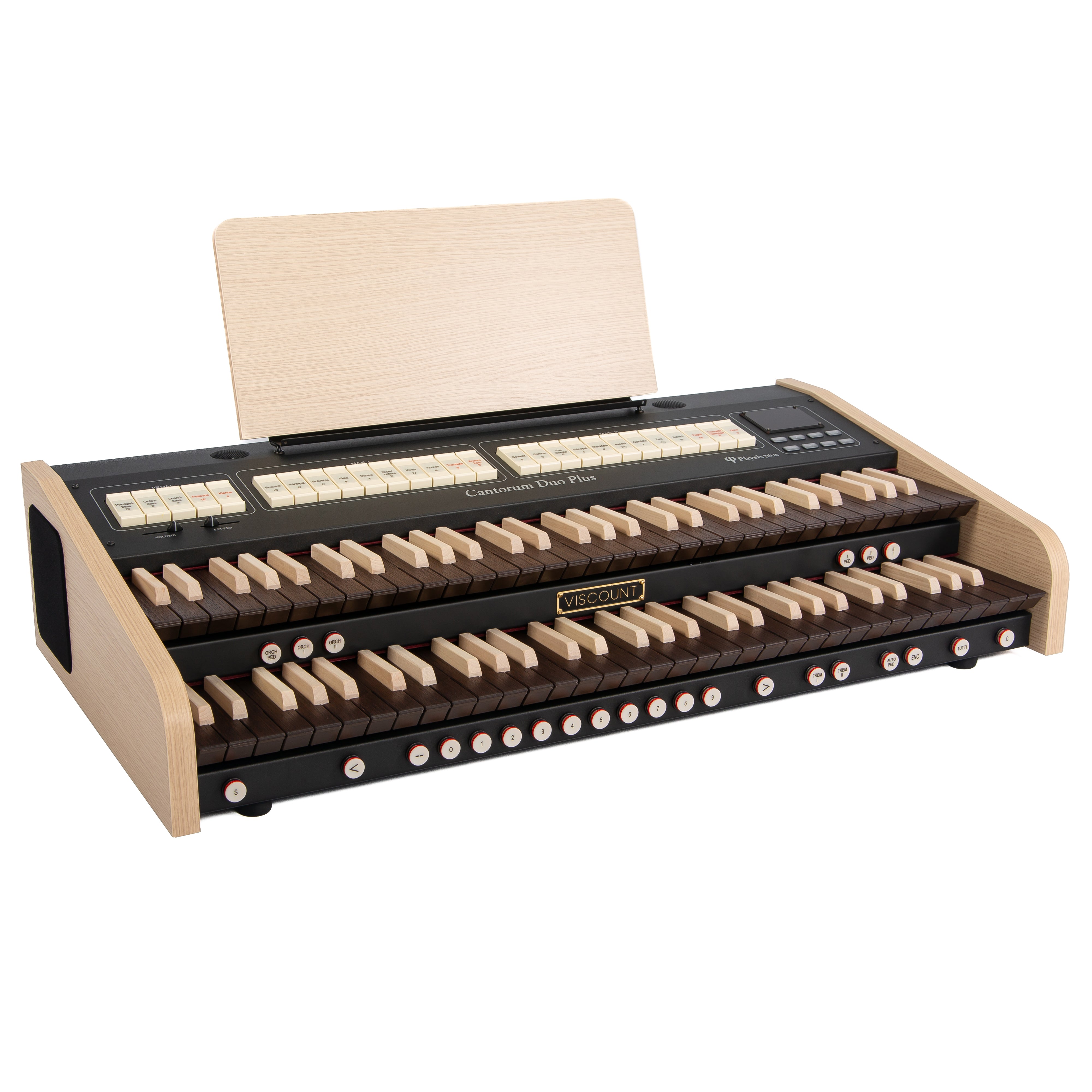 Viscount Cantorum Duo Plus Two Manual Portable Organ - Wood Keys W