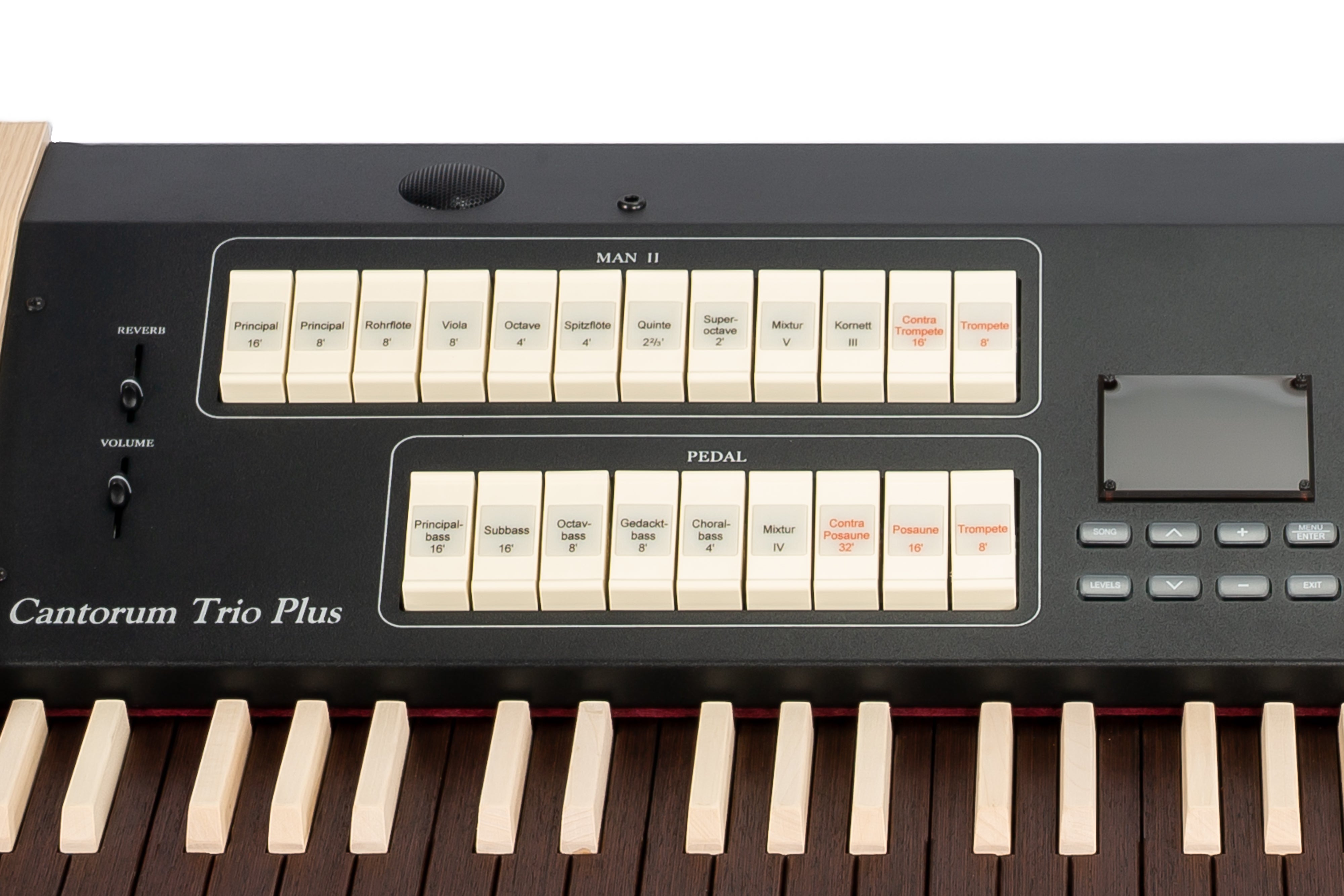 Viscount Cantorum Duo Plus Two Manual Portable Organ - Wood Keys