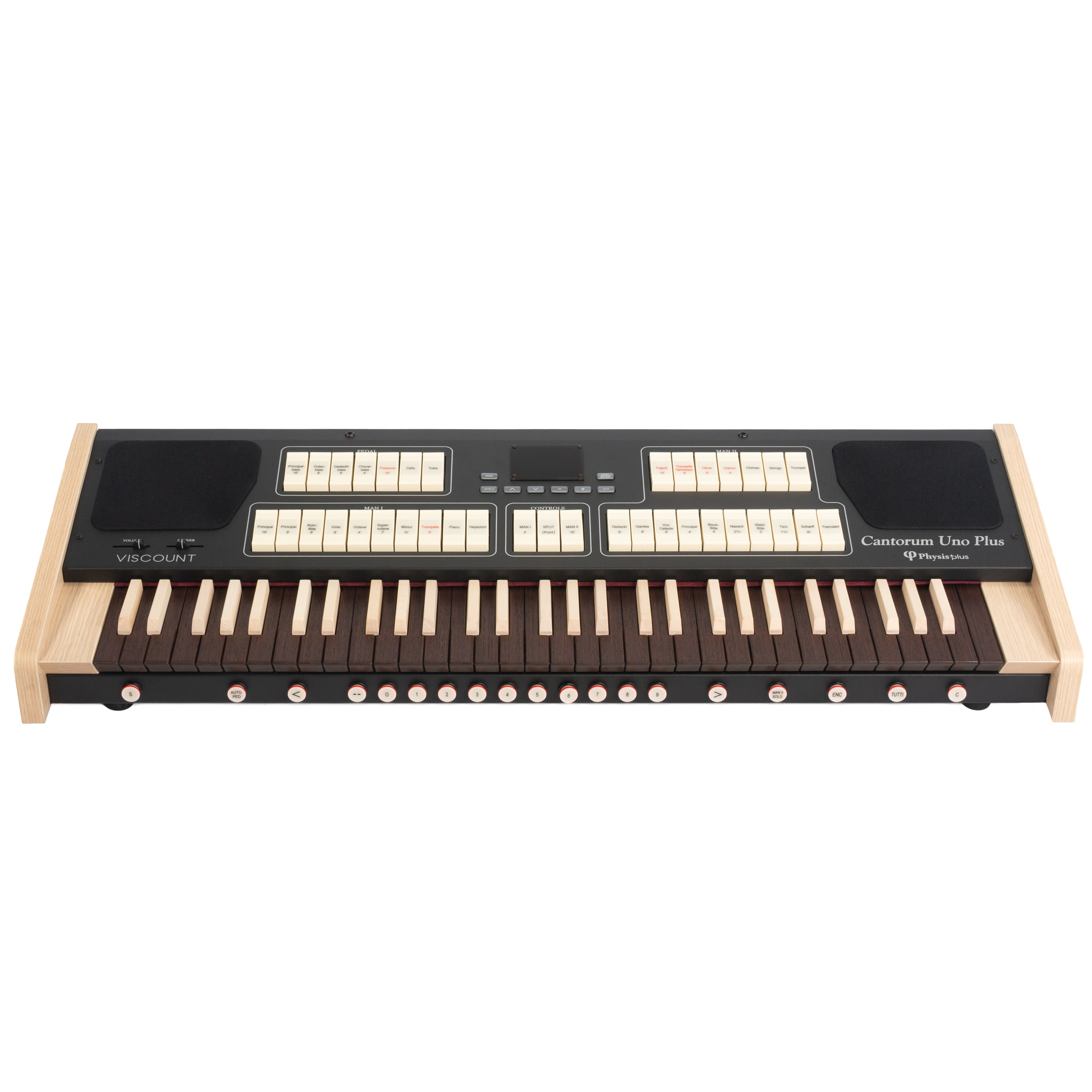Viscount Cantorum Uno Plus Single Manual Portable Organ with Wood Keys - View 2