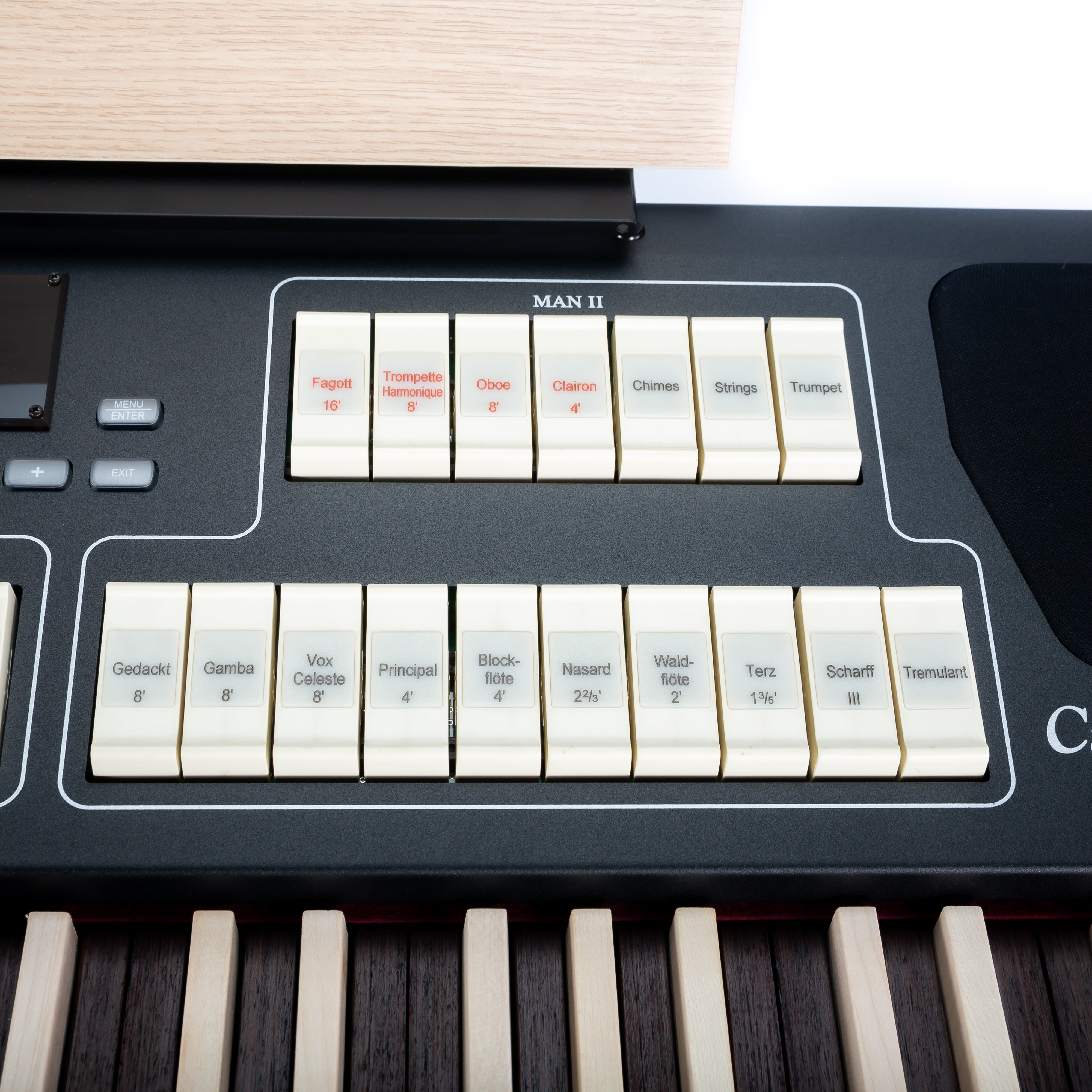 Viscount Cantorum Uno Plus Single Manual Portable Organ with Wood Keys - View 10