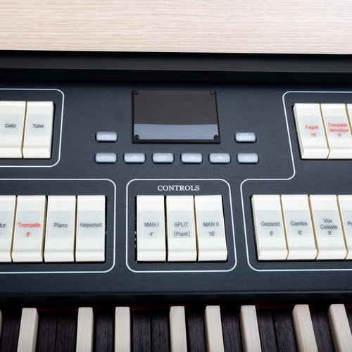 Viscount Cantorum Uno Plus Single Manual Portable Organ with Wood Keys - View 9