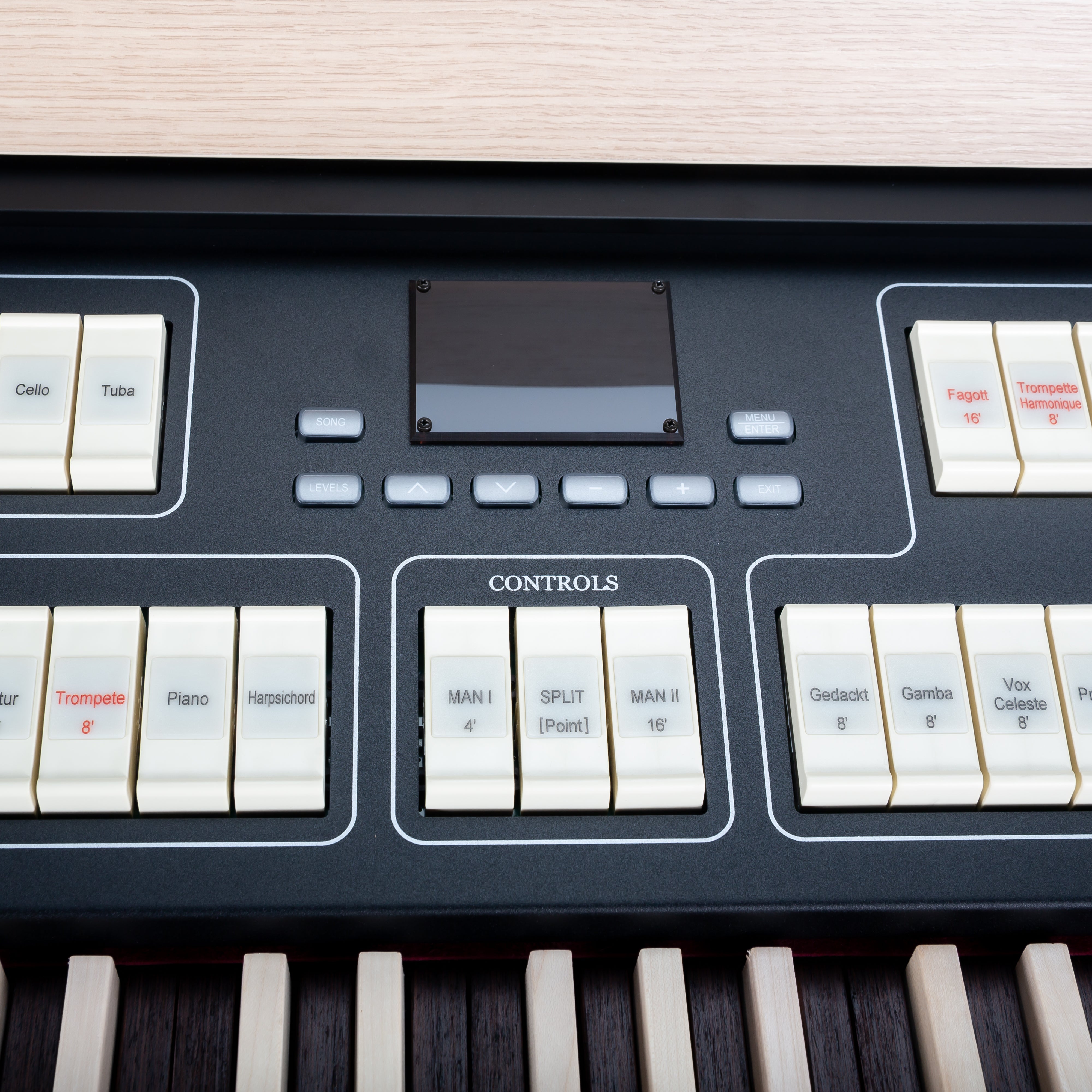 Viscount Cantorum Uno Plus Single Manual Portable Organ with Wood Keys - View 9