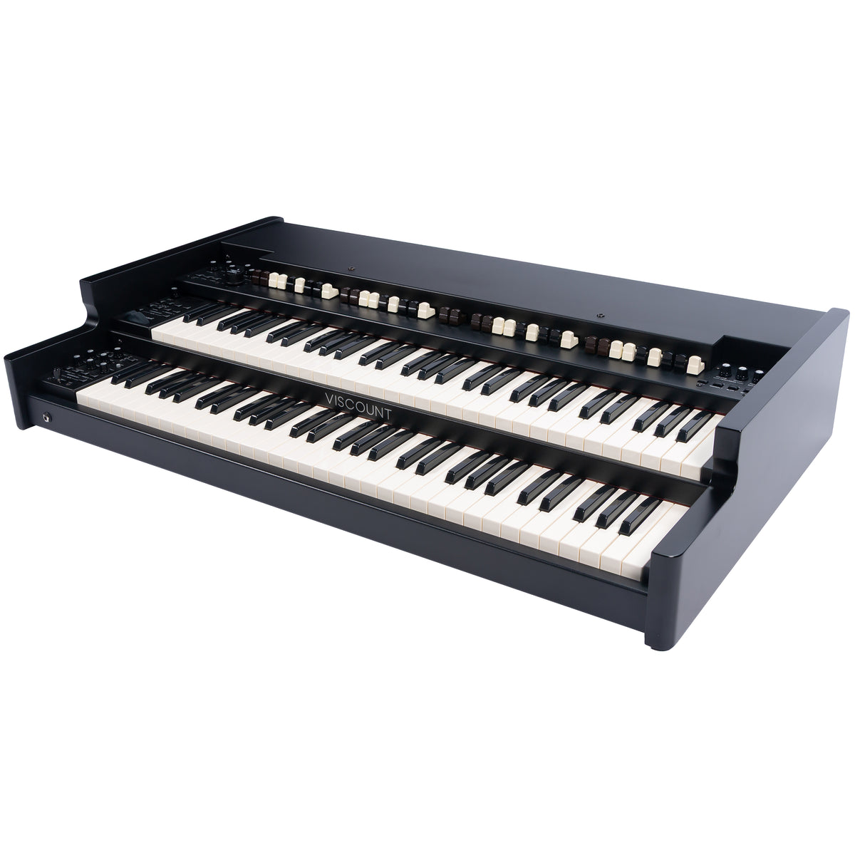 Viscount Legend 261 Dual-Manual Organ - Black left angle view