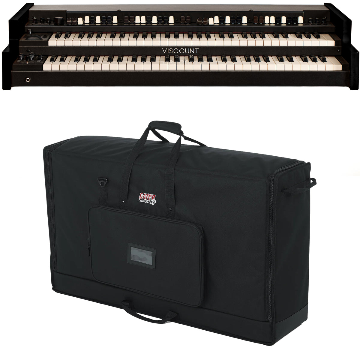 Viscount Legend 261 Dual-Manual Organ - Black CARRY BAG KIT