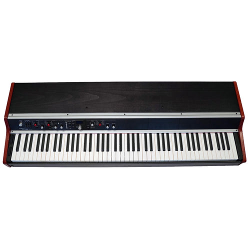 Viscount Legend '70s MKII Artist-W 88-key Modular Stage Piano on a white background seen from above