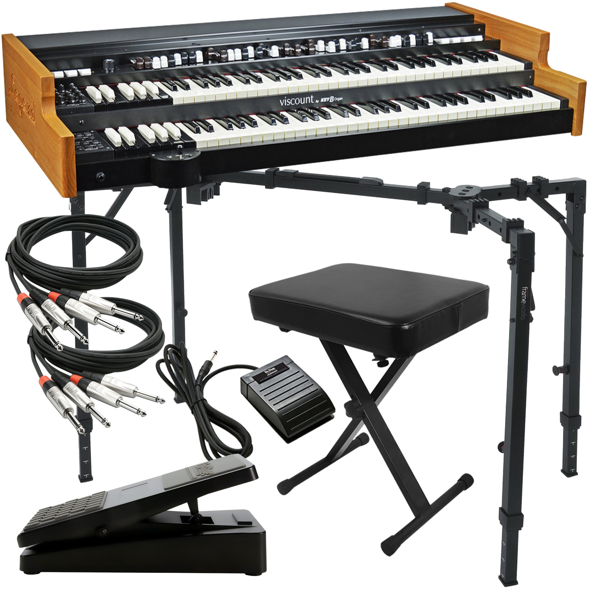 Viscount Legend Organ KEY ESSENTIALS BUNDLE