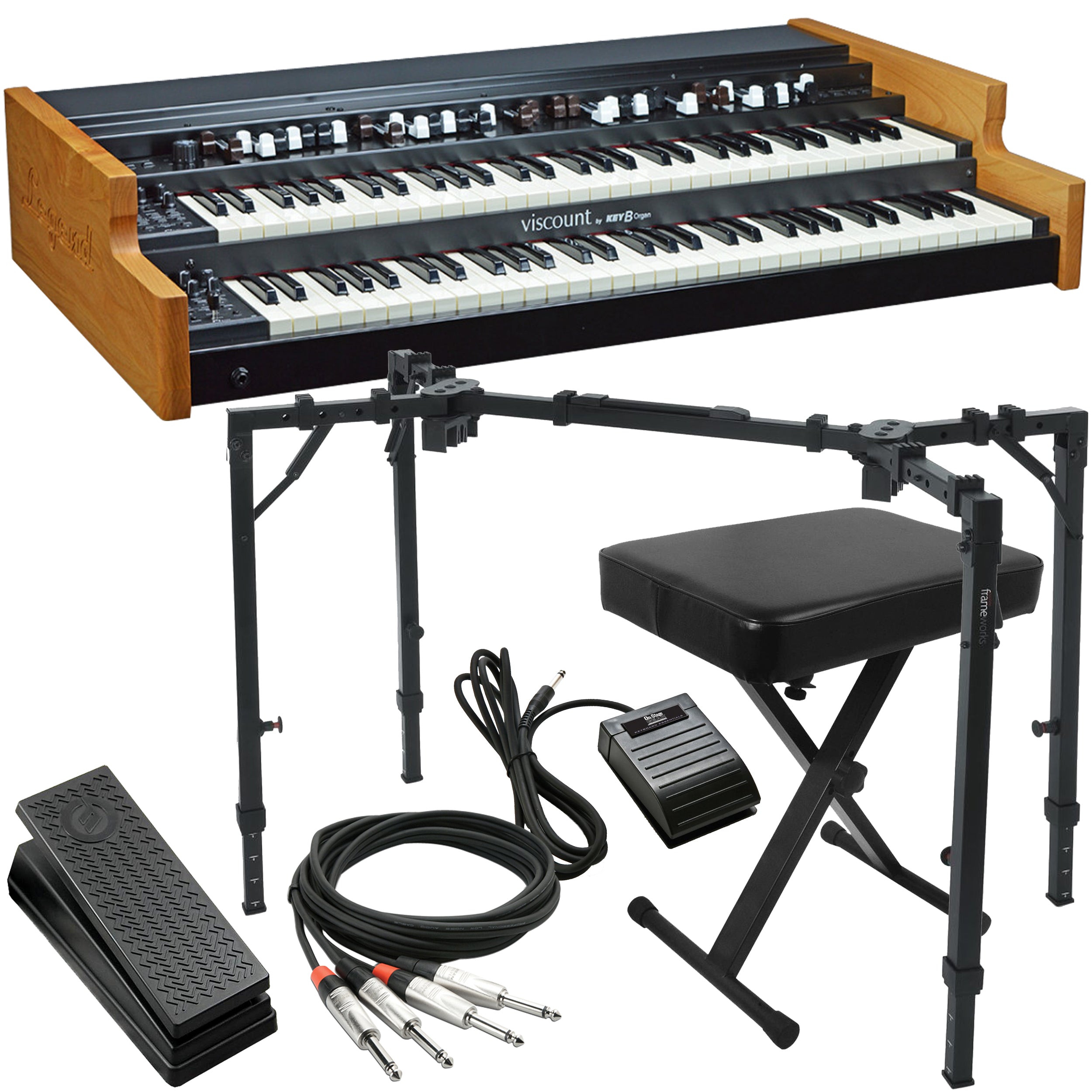Viscount Legend Live Organ KEY ESSENTIALS BUNDLE