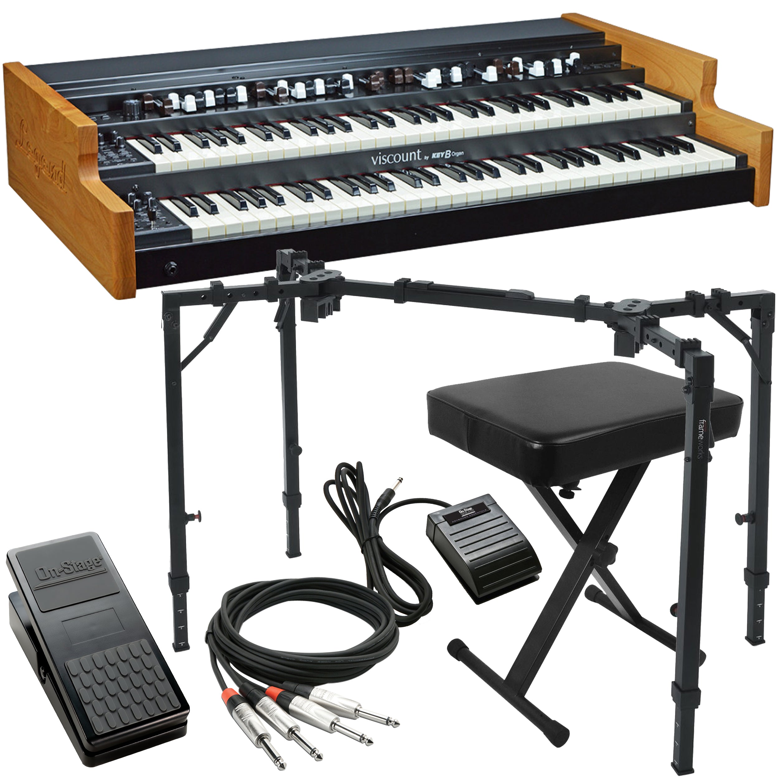 Viscount Legend Live Organ KEY ESSENTIALS BUNDLE