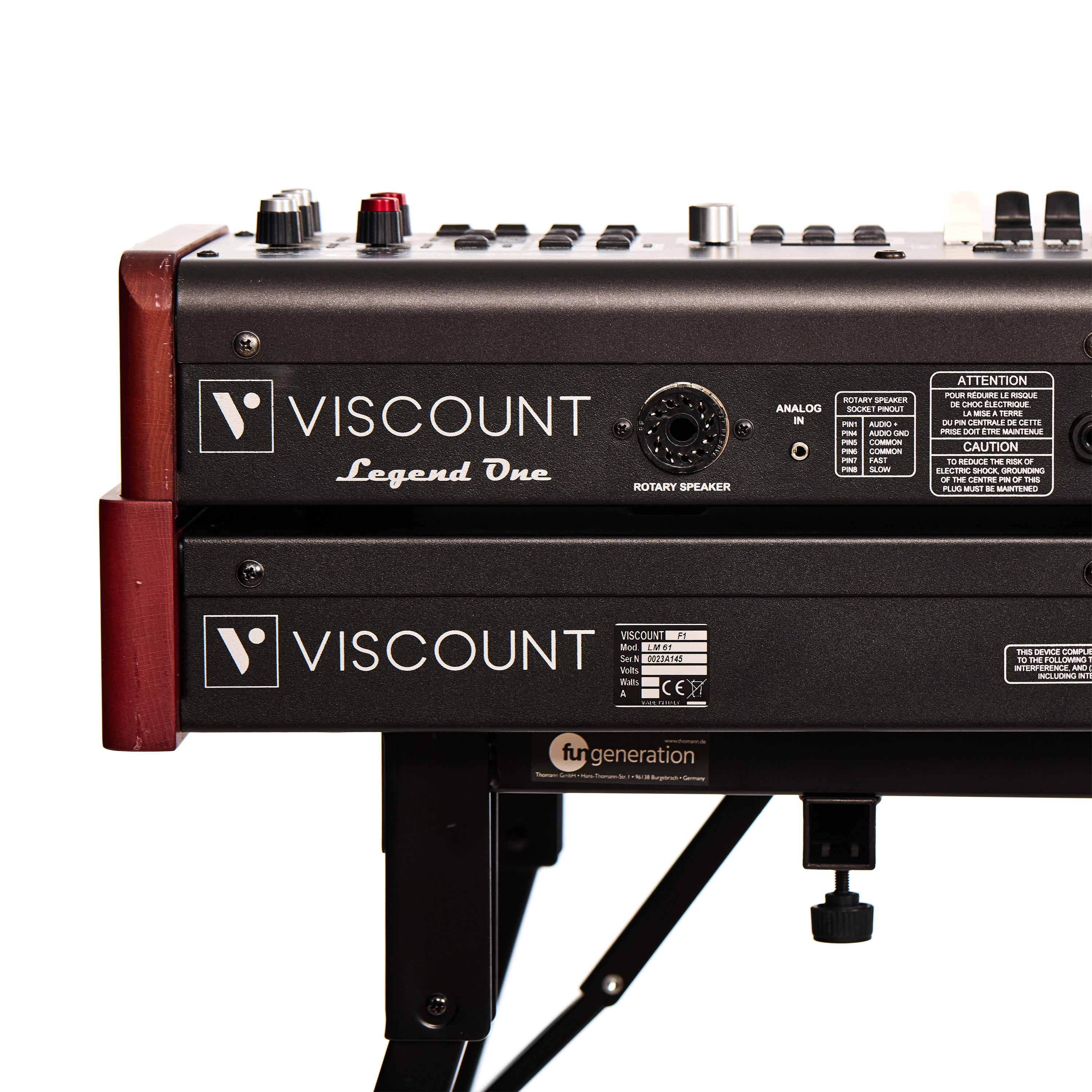 Viscount Legend LM 61 Lower Manual for Legend One