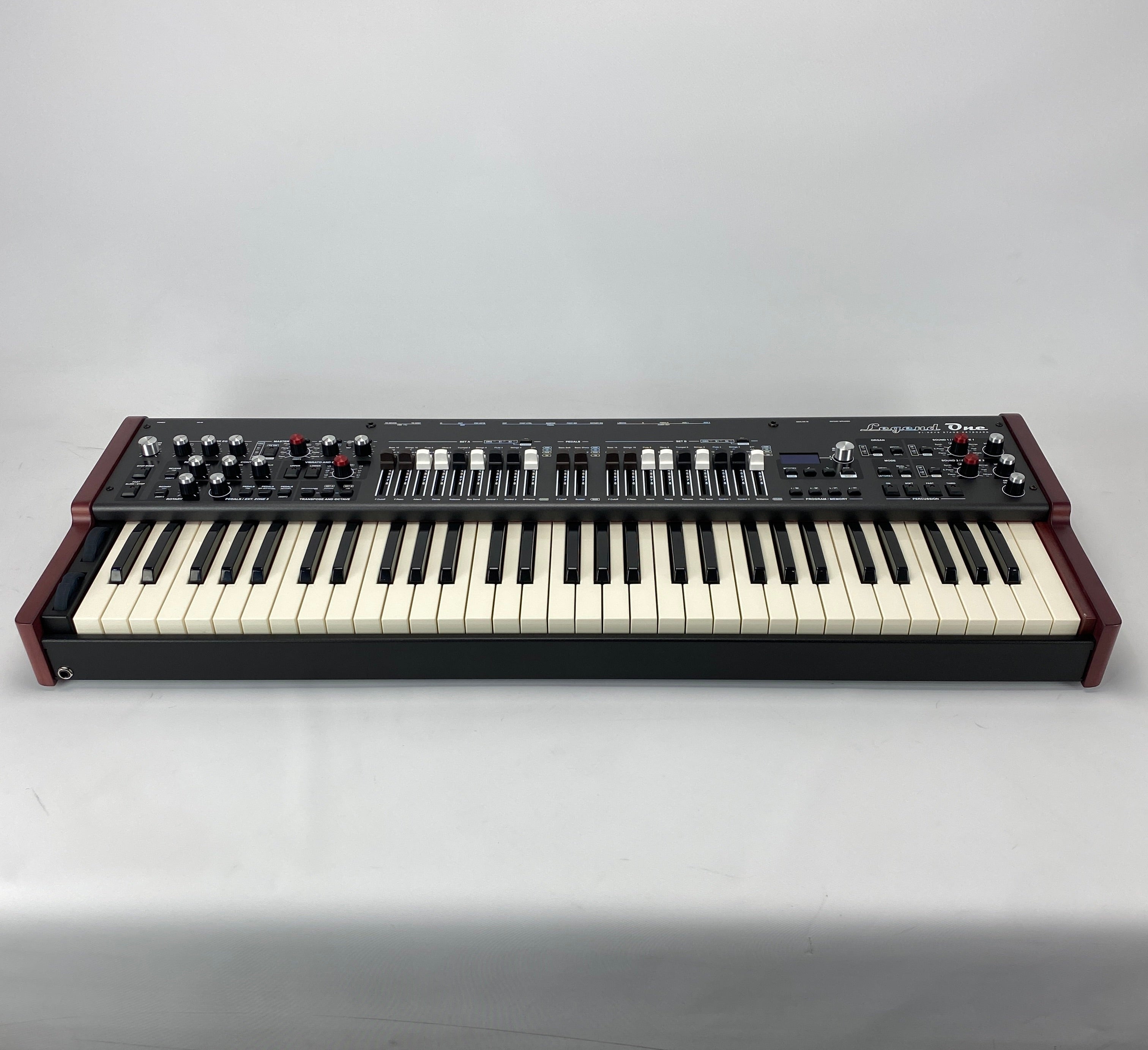 Viscount Legend One 61 Stage Keyboard on white background