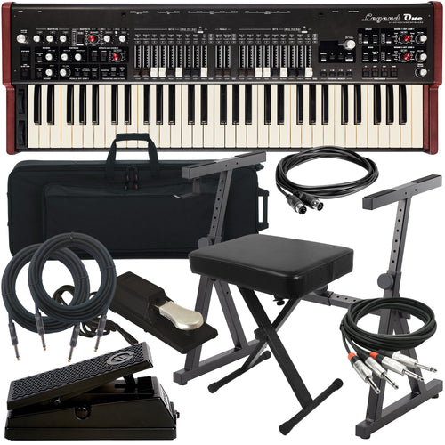 Viscount Legend One 61 Stage Keyboard STAGE ESSENTIALS BUNDLE
