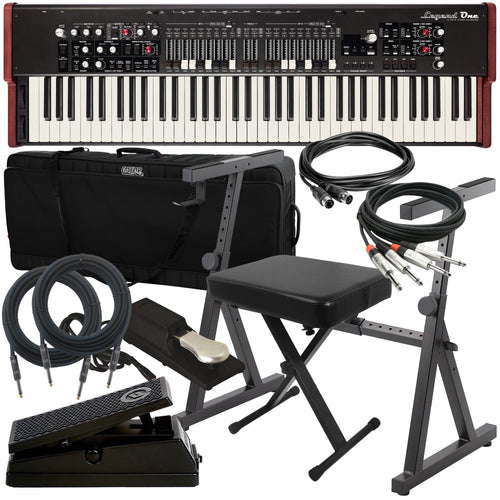 Viscount Legend One 73 Stage Keyboard STAGE ESSENTIALS BUNDLE