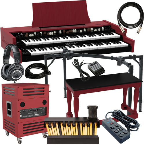 Viscount Legend SOUL 261 Digital Tonewheel Organ ULTRA BUNDLE