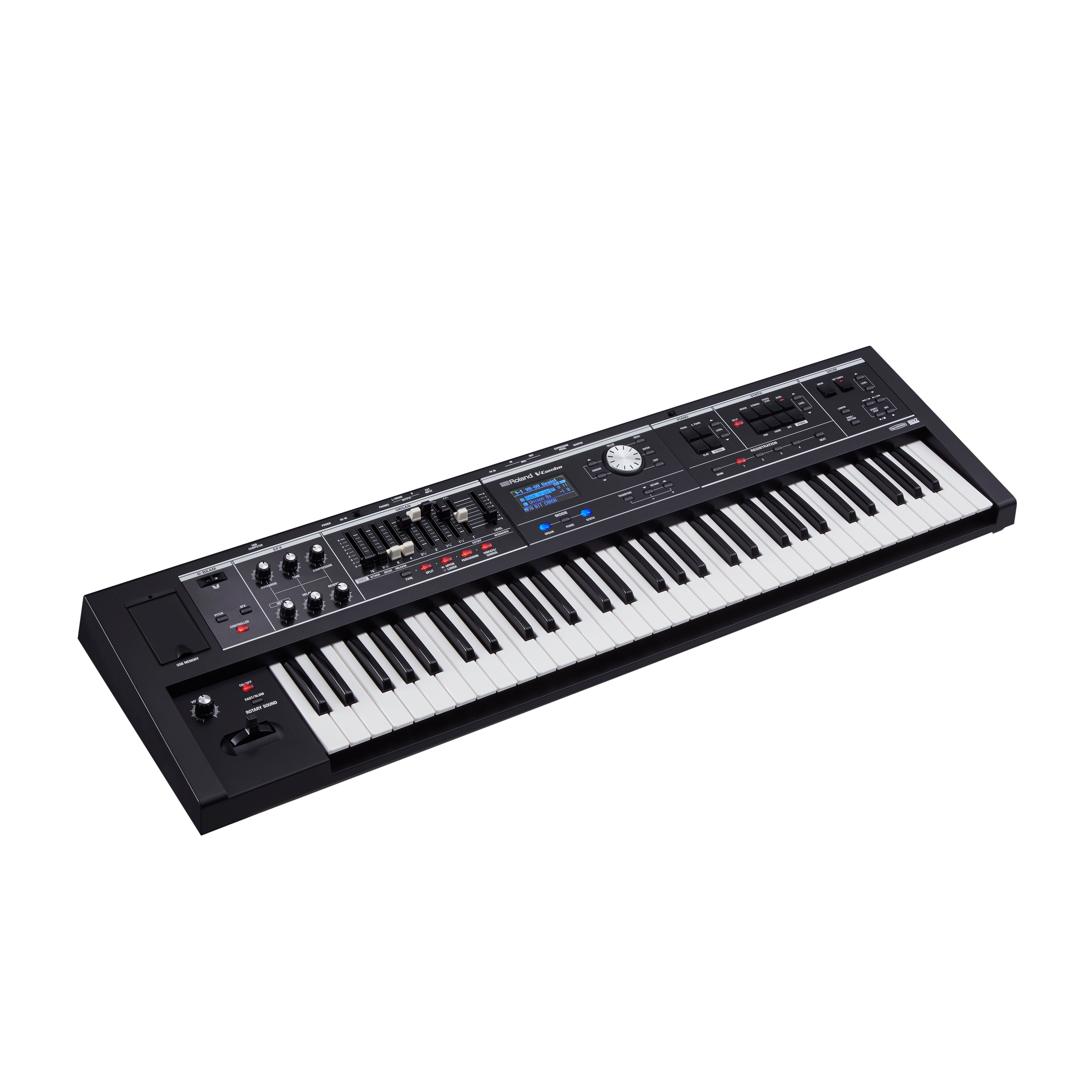 鍵盤楽器 Roland V-Combo VR-09-B Roland V-Combo VR-09B Performance Keyboard STAGE RIG – Kraft Music