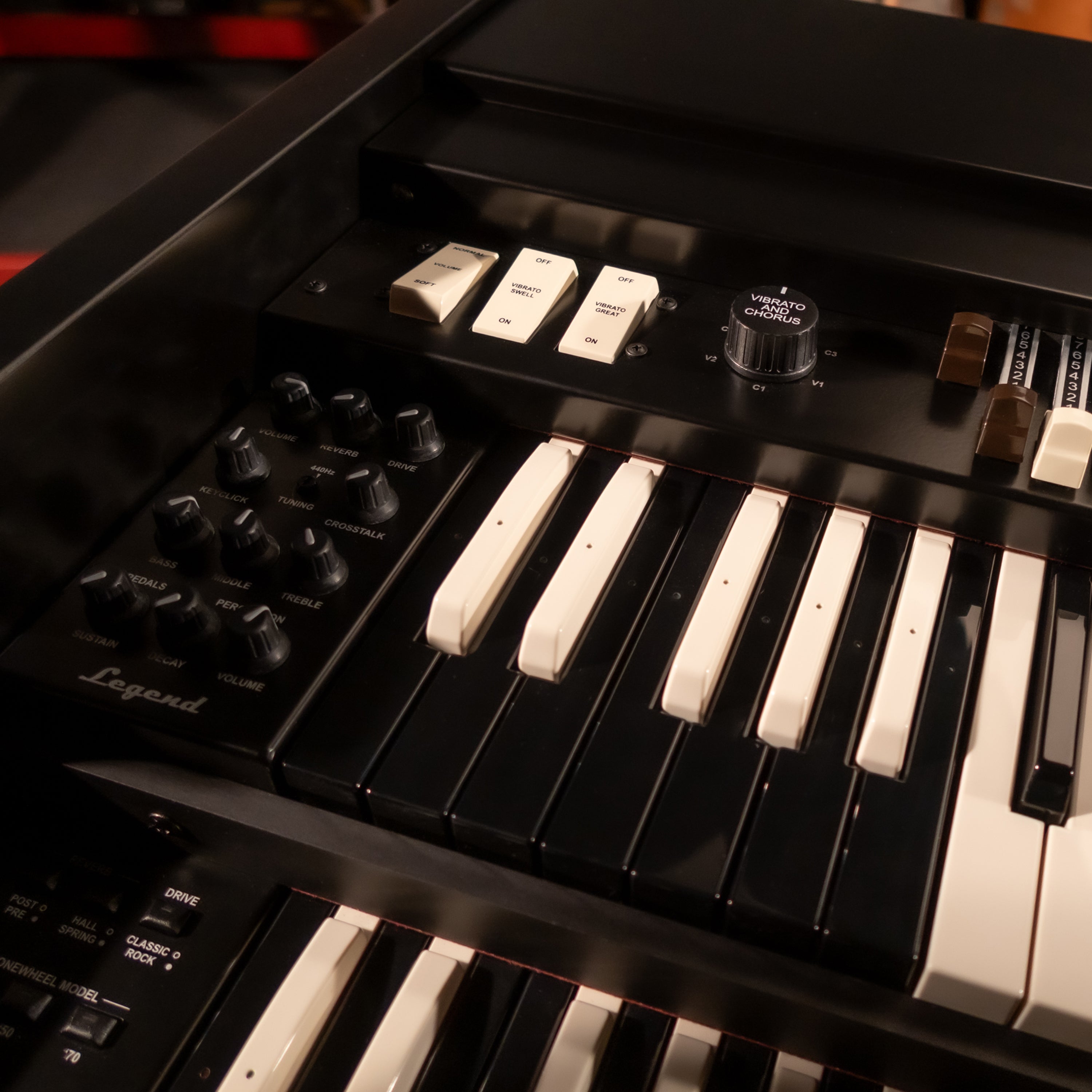 Viscount Legend SOUL 273 Digital Tonewheel Organ - Black STUDIO