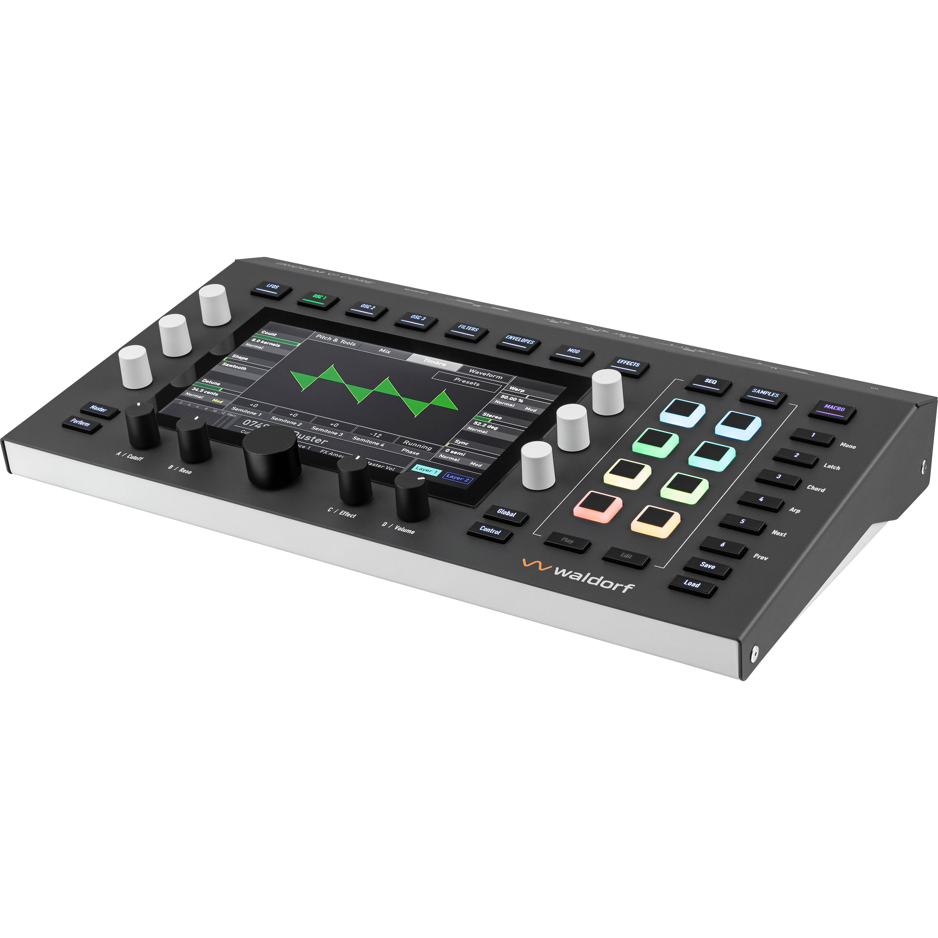 鍵盤楽器 Waldorf Iridium Waldorf Iridium Keyboard Digital SYNTHESIZER - DEMO
